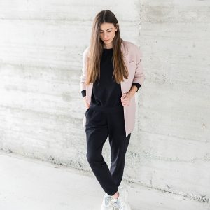 Долнище с ластик и джобове